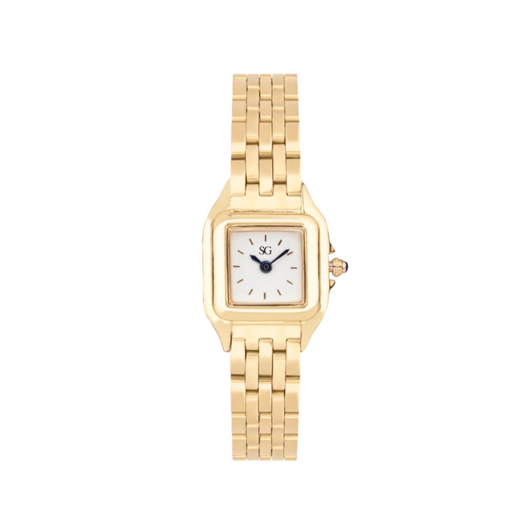 Relógio Boxy Gold