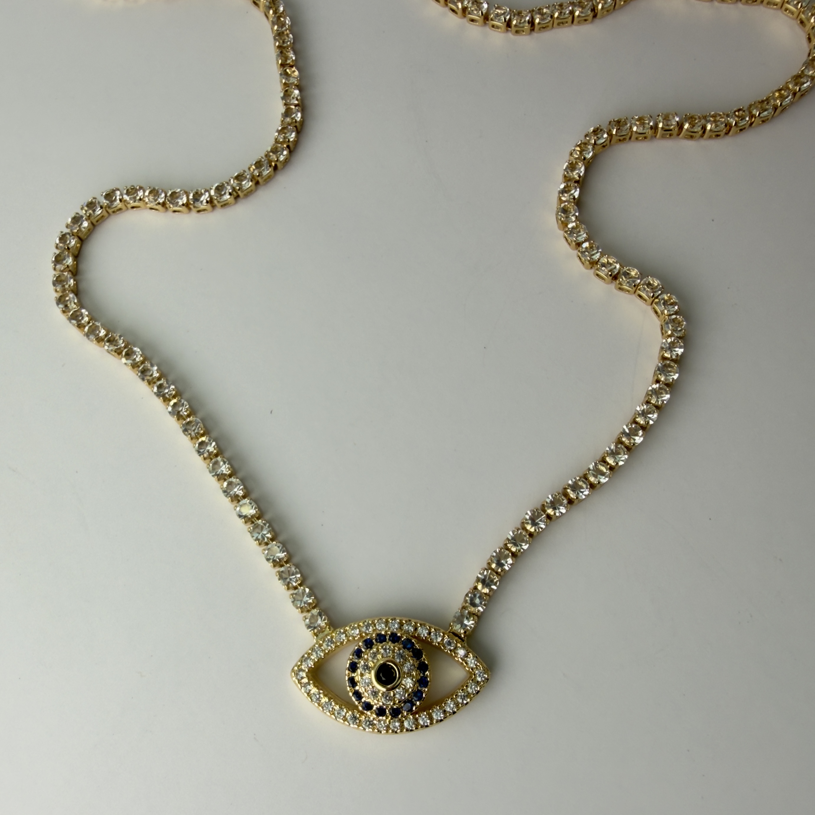 Colar Mystic Eye Dourado