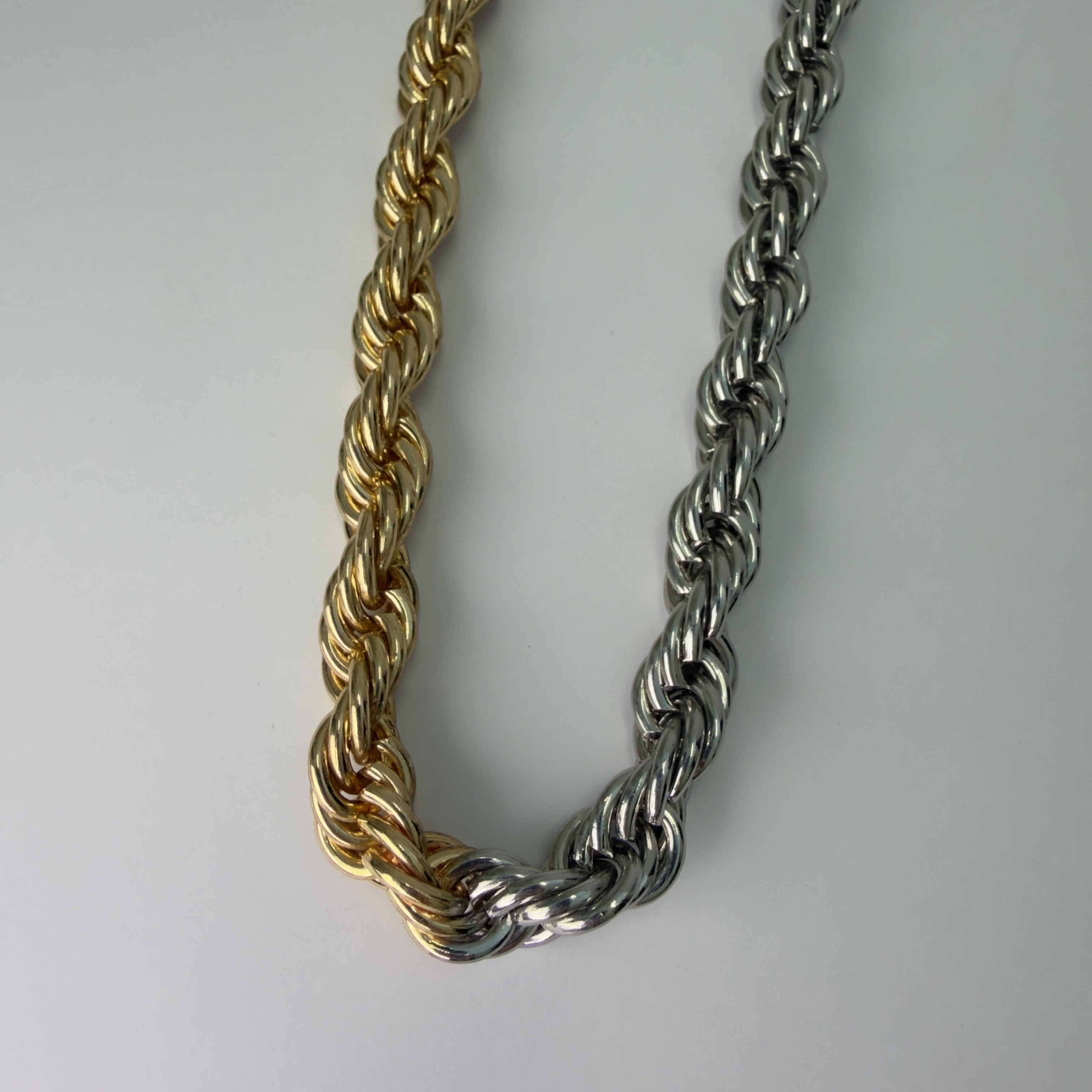 Colar Twist Bicolor