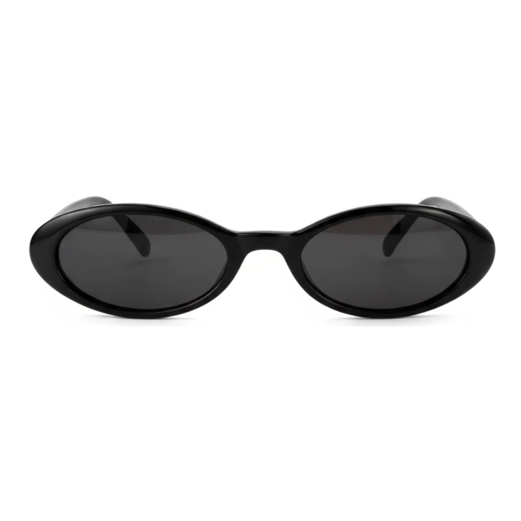 Óculos de Sol Oval Verona Preto