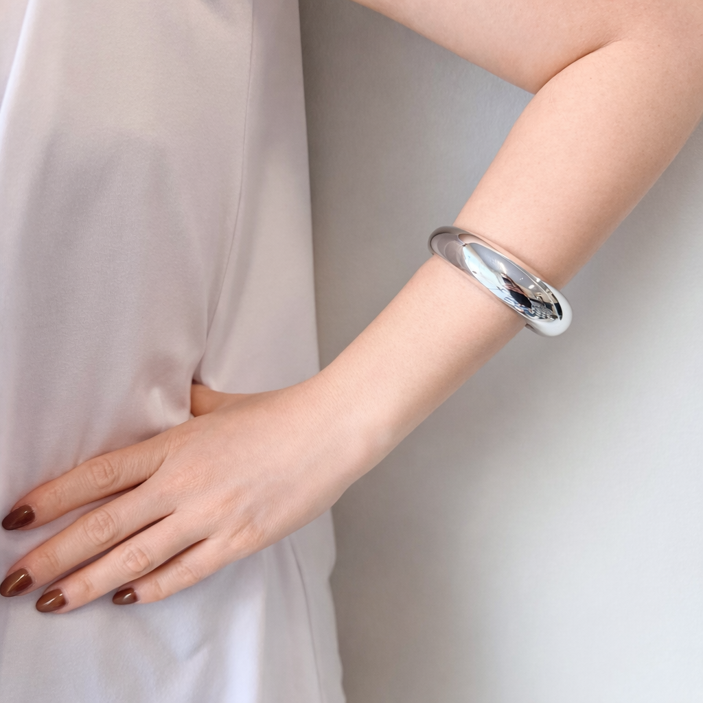 Bracelete Oval Prata