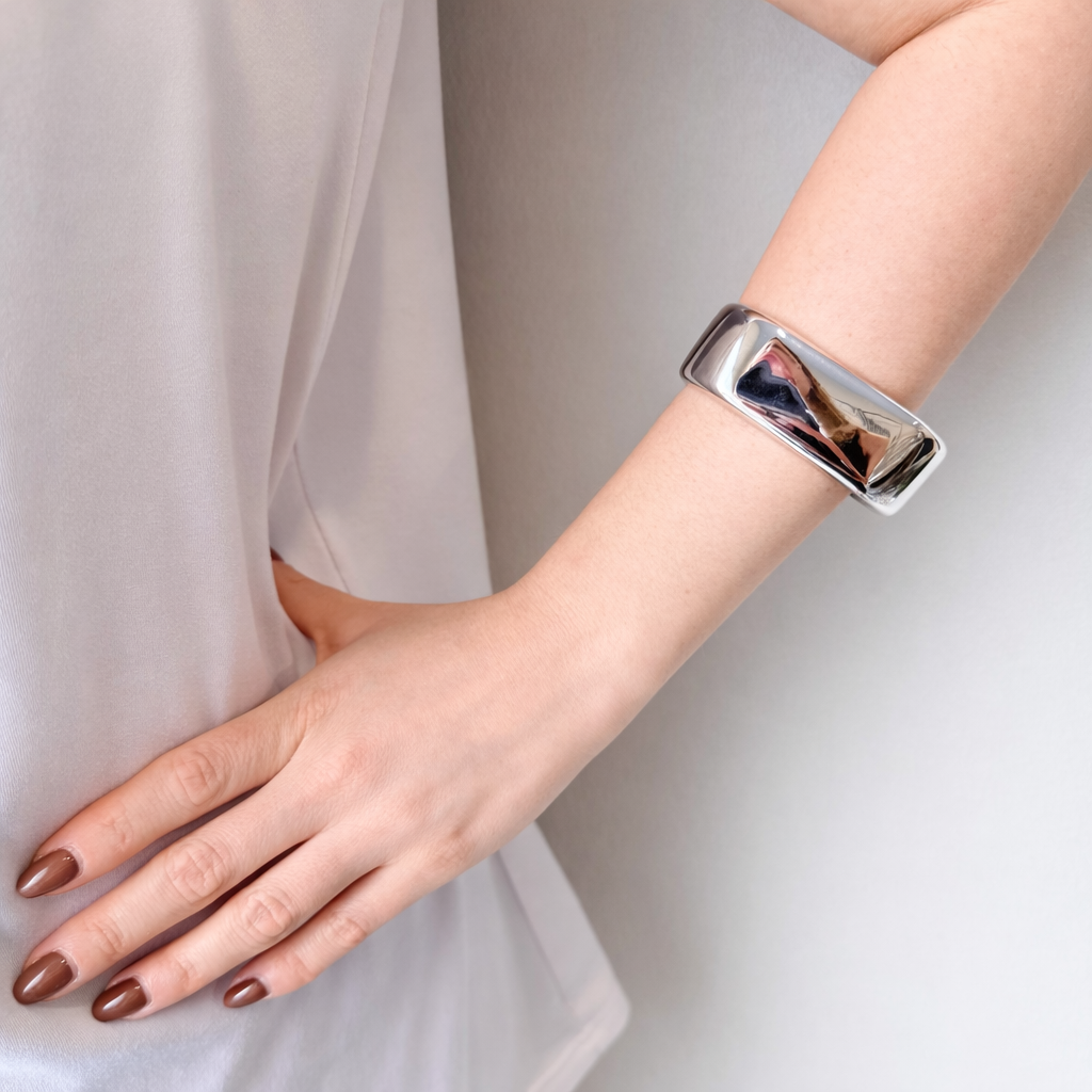 Bracelete Aura Bold Prata