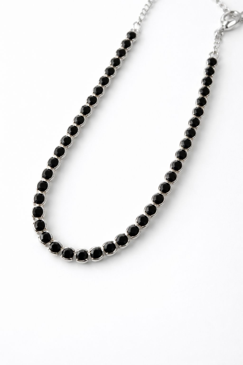 Pulseira Noir Elegance Prata